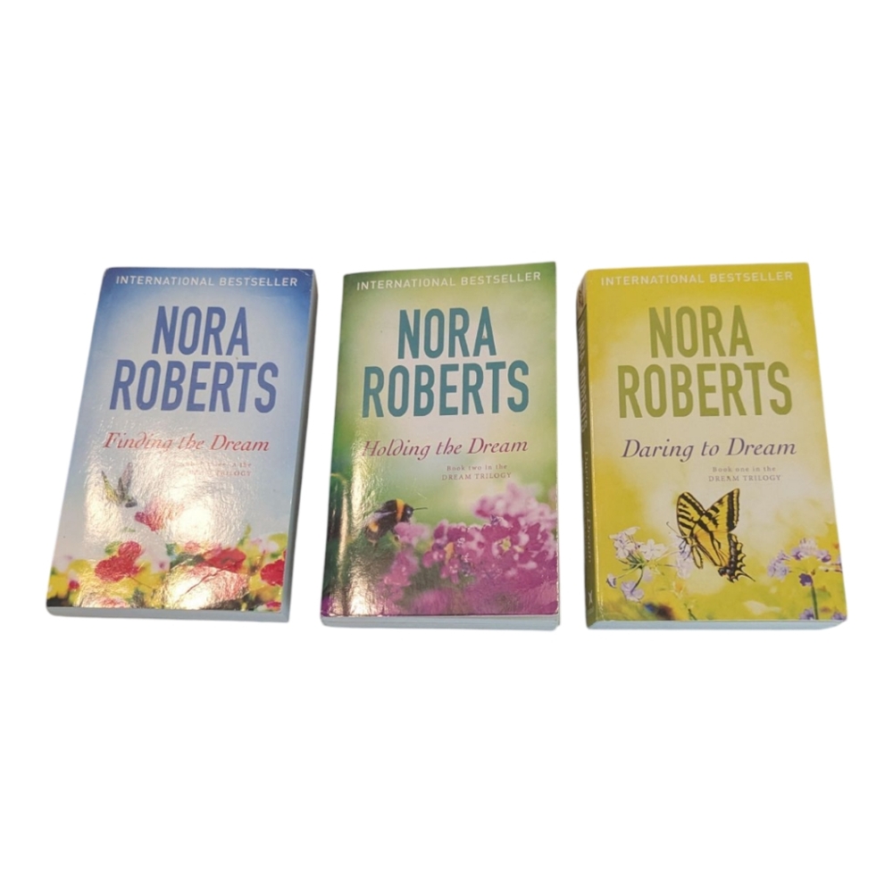 Nora Roberts Dream Trilogy 3 Books Complete Set Paperback